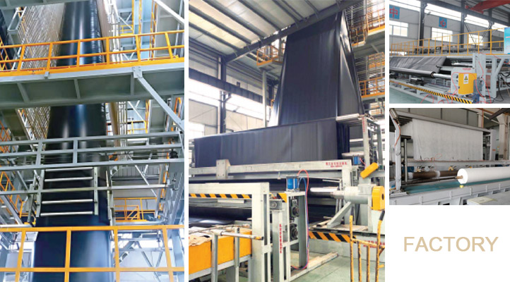 Geomaterial supplier factory display 